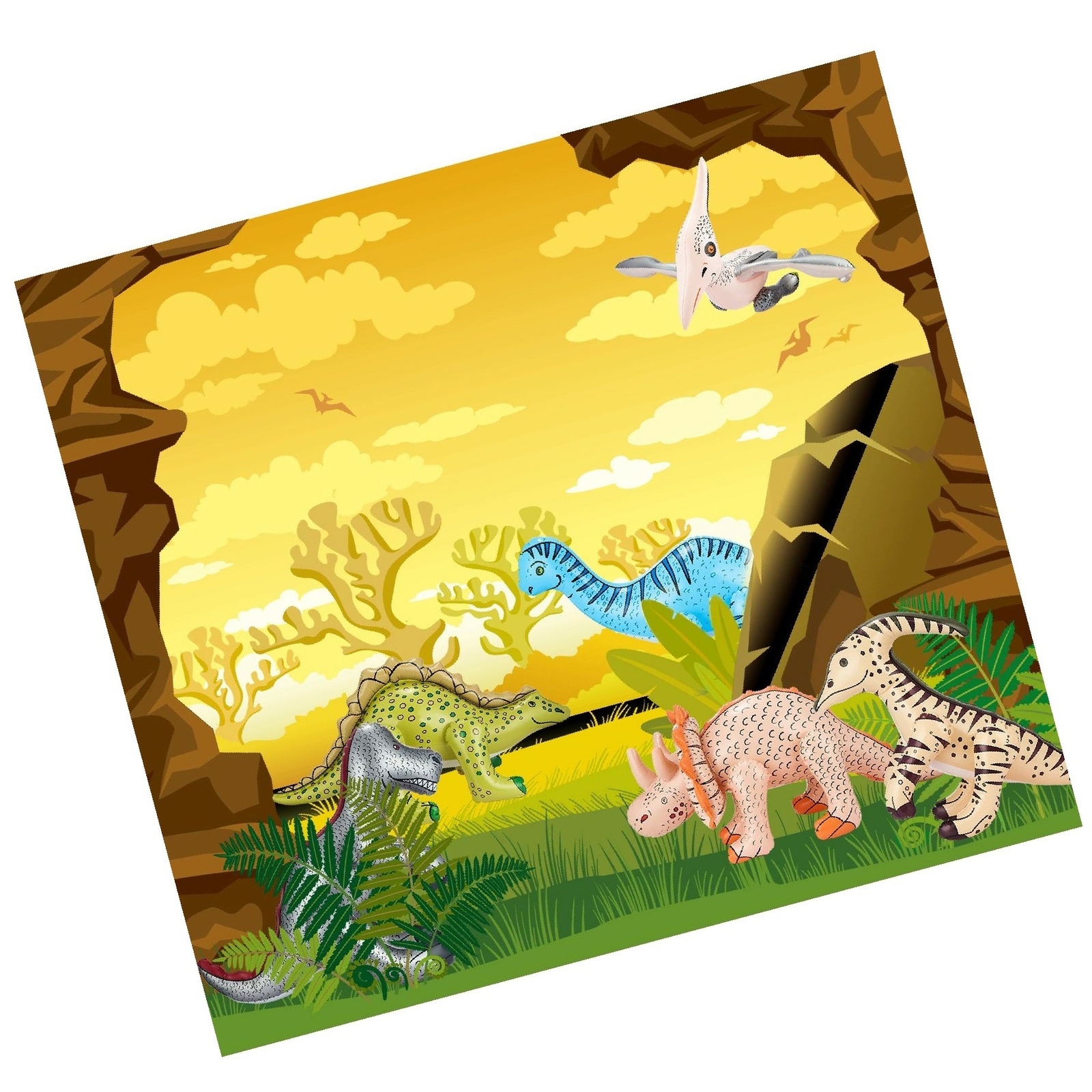 inflatable dinosaur toy