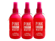 3 VICTORIA'S SECRET PINK CRUSH WORTHY MOOD MIST BODY SPRAY 8 FL OZ NEW