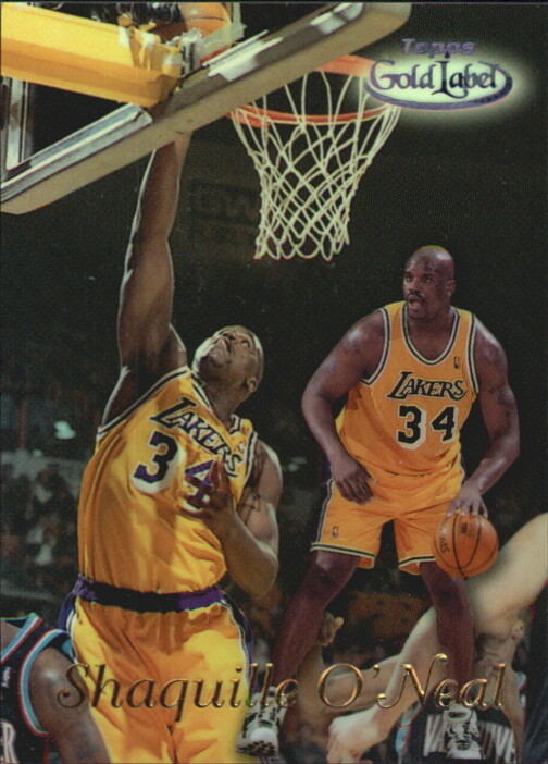 1998-99 Topps Gold Label Black Label #GL2 Shaquille O'Neal - NM-MT