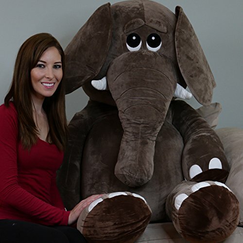 huge elephant stuffed animal