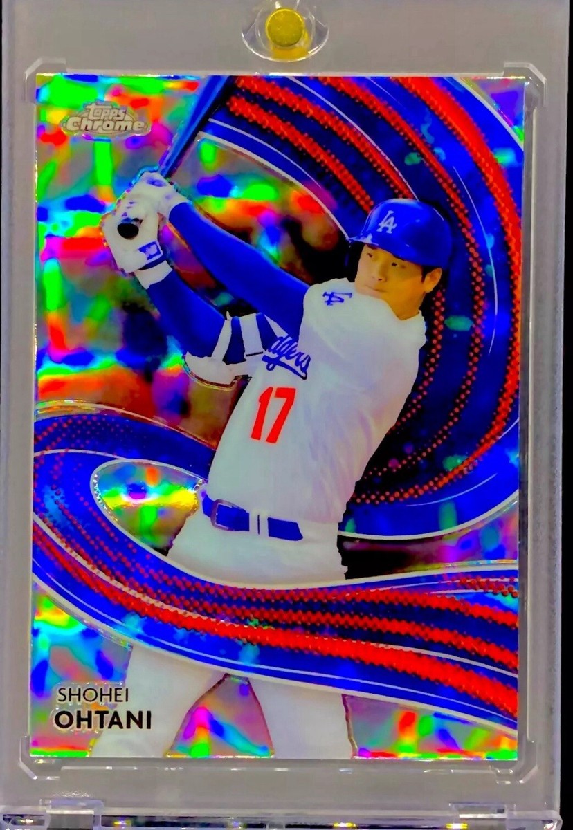 【C98】MLB カード Shohei Ohtani RC silver SHOHEI OHTANI SILVER REFRACTOR 2024 Topps Chrome SP Insert Holo