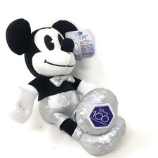 Disney 100 Years Of Wonder - Mickey Mouse Plush Toy 7-Inch NEW 