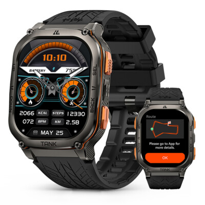 KOSPET TANK M3 Ultra GPS Smartwatch für Herren Smartwatches 480mAh Batterien NEU