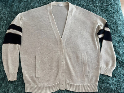 BRUNELLO CUCINELLI Damen Strickjacke mit Glitzergarn Gr. M