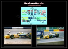 Decalcomanie scala 1/32 per Scalextric Forti FG01, 1995
