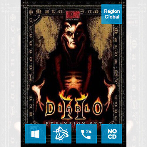 Diablo 2 II Lord of Destruction DLC for PC Game Battle Key Region Free - Afbeelding 1 van 5