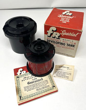 FR Special Model 2 Adjustable Roll Film Developing Tank 35mm 116 Manual Box