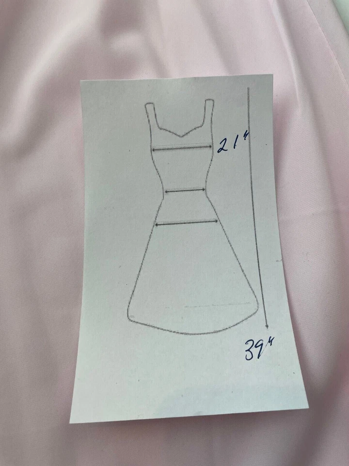 Camisón Miss Elaine mediano satinado rosa manga corta floral bordado nuevo con etiquetas A90 Foto 2 de 4