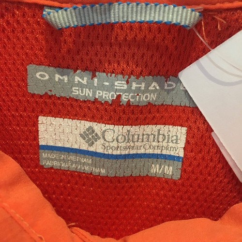 Columbia Women's Omni Shade Button Up Shirt - Size M - Pre-owned - 36NVJ4 - Foto 3 di 7