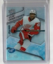 2019-20 Upper Deck Ice Premieres Card # 65 Givani Smith Detroit Red Wings /999