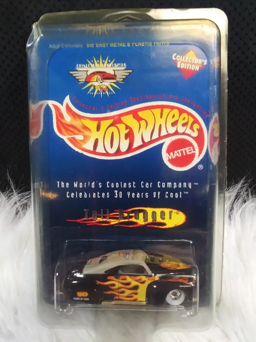 Hot Wheels TAIL DRAGGER Flames '98 Anaheim Collectors Convention