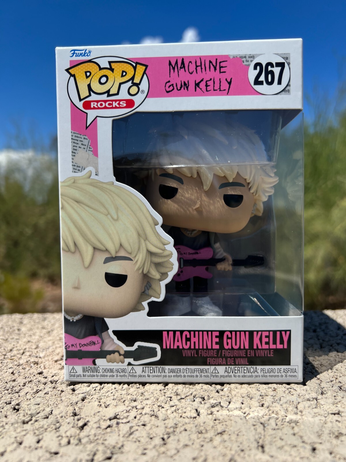 Funko Pop Rocks - Machine Gun Kelly Tickets To My Downfall (#267,New)