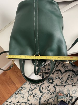 tory burch miller bucket bag green