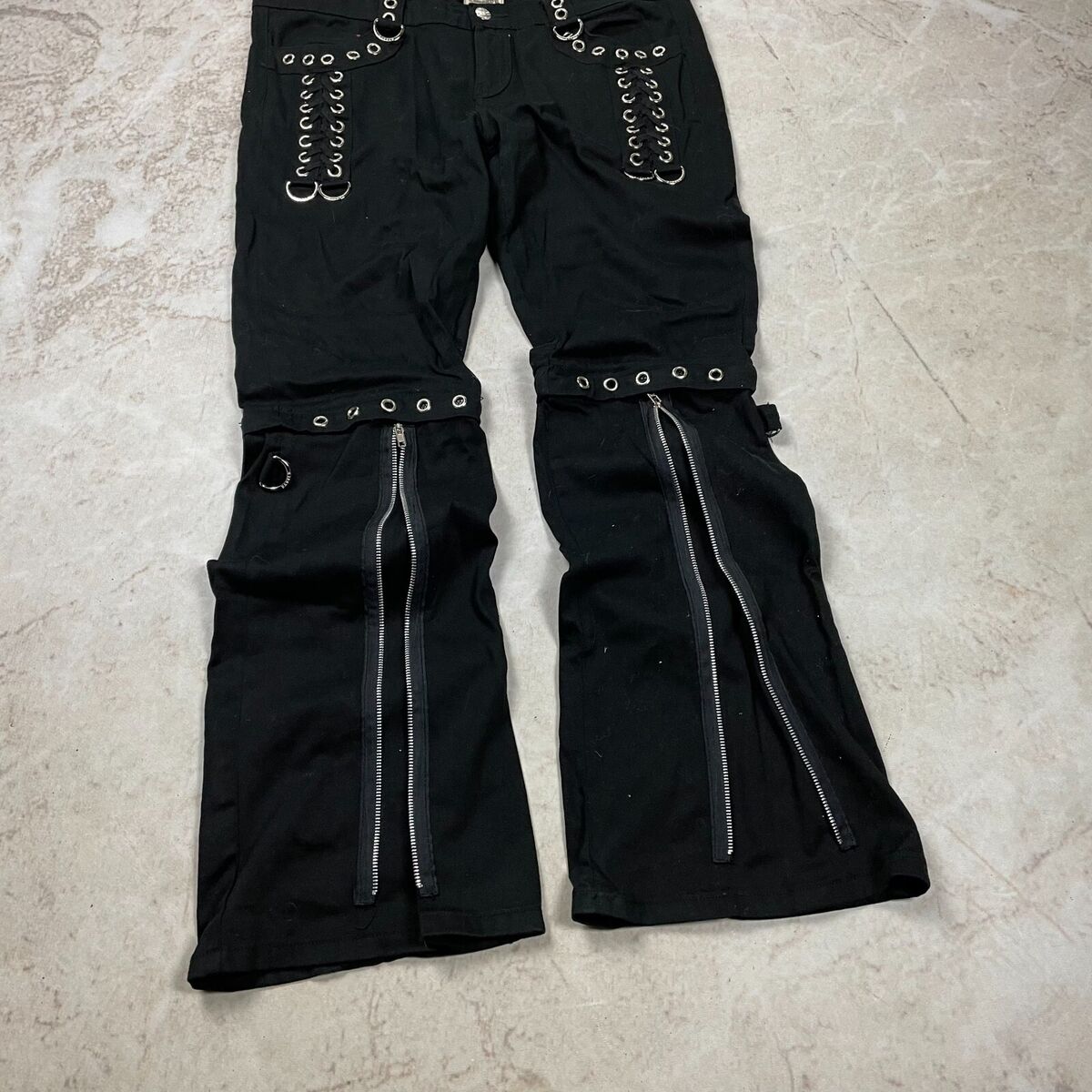 Banned Apparel Baggy Wide Crazy Cargo Bondage Y2K Opium Banned Apparel Baggy Wide Crazy Cargo Bondage Y2K Opium