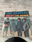 1965 BEATLES - HELP b/w  I'M DOWN - 45 RPM + PICTURE SLEEVE ON  CAPITOL NO.5476