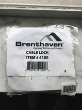 New Brenthaven Zero Impact Laptop Cable Lock  4100