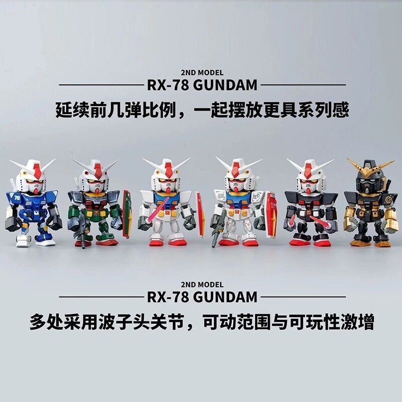 Bandai Namco QMSV Mini RX-78 Gundam 2nd Model Confirmed Bandai Namco QMSV Mini RX-78 Gundam 2nd Model Confirmed