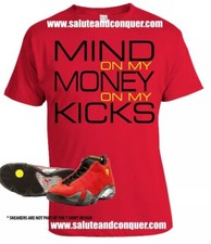 JORDAN 14 FERRARI MIND ON MY MONEY