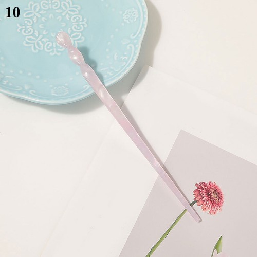 Women Chinese Style Acetate Hair Sticks Hairpin Vintage Chopstick Clip Headwear - Picture 35 of 35