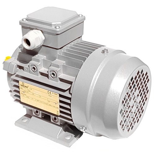 Motore elettrico Trifase 2.2 kW 3 HP 1400 giri B3 MEC 100 230 400v SEIPEE - Imagen 6 de 12