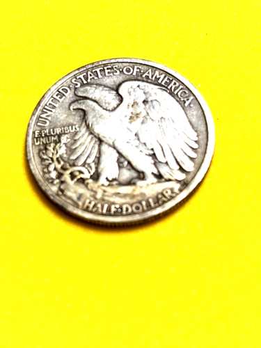1942 90% Silver Walking Liberty Half Dollar Original Uncleaned Condition - Picture 2 of 5