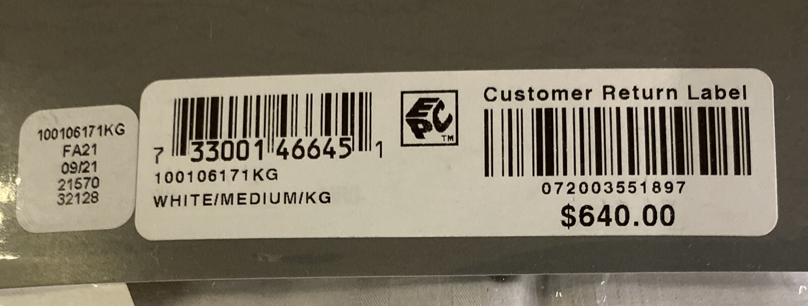 Hotel Collection European Platinum Down Comforter King Size, White