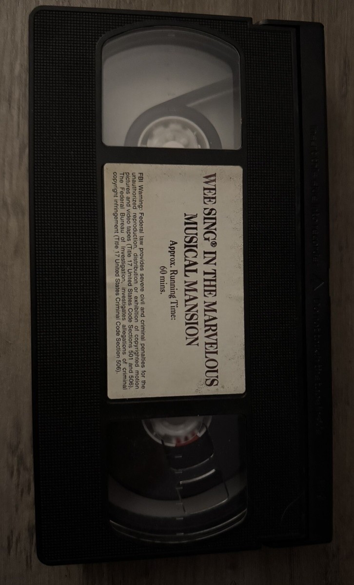 Wee Sing In The Marvelous Musical Mansion VHS Tape 96898242639| eBay