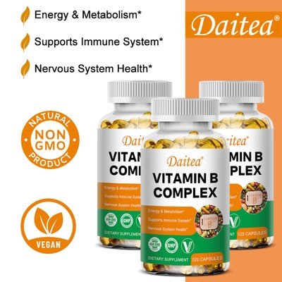 Vitamin B Complex - Supports Mental and Physical Energy