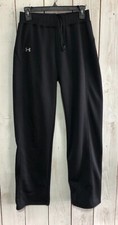 Under Armour Coldgear Women  s Black Super Warm Stretch Training Pants Sz M
