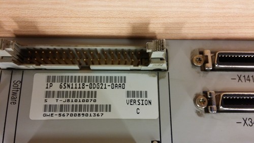 Simodrive 611 Einachsmodul 6SN1118-0DG21-0AA0 (UK MwSt. im Preis inbegriffen) - Bild 2 von 2