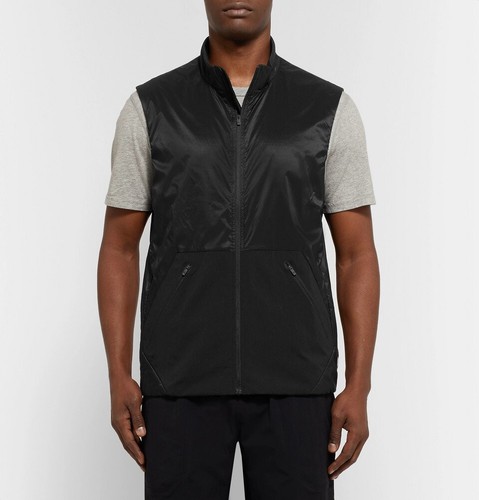Reigning Champ Mens Nylon Ripstop Vest Black Size XXL - Picture 2 of 8