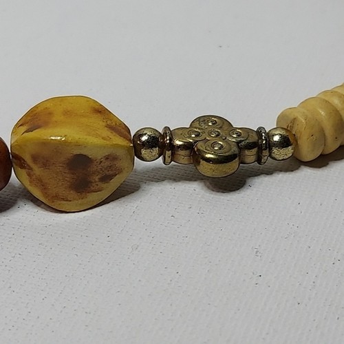 Multicolor browns necklace See photos 26" - Picture 2 of 10