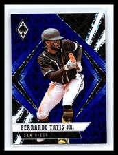 2021 Panini Chronicles Phoenix Blue Velocity Fernando Tatis Jr # 22