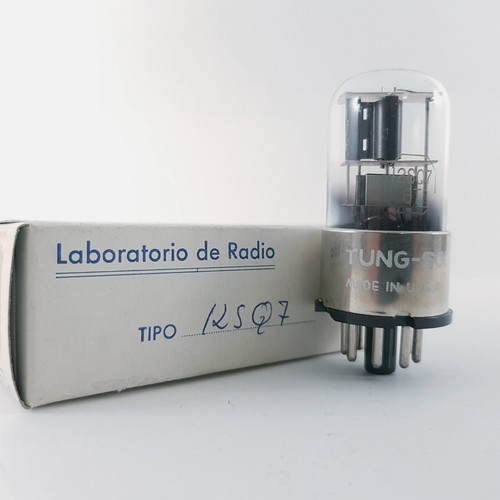 Lampe électronique 12SQ7GT TUNG-SOL - NOS En Boîte D'origine - Tube RC35