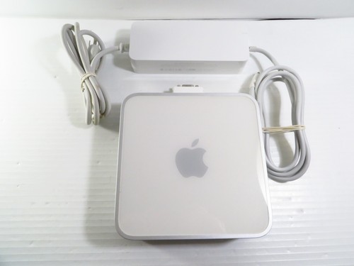 Apple Mac mini A1176 Desktop 2006 Intel Dual Core w/ VGA Adapter, AC A1188