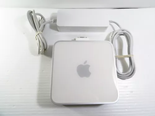 Apple Mac mini A1176 Desktop 2006 Intel Dual Core w/ VGA Adapter, AC A1188