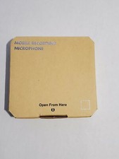 New R1 3.5mm Recording Mini Mobile K-Song Microphone Black