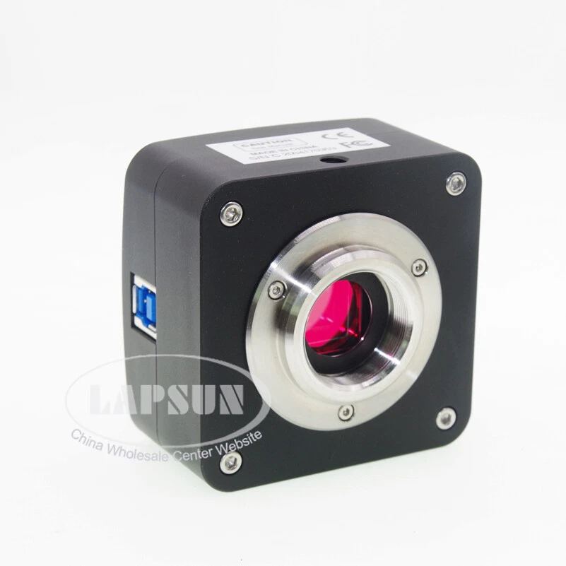 Microscopio biológico industrial Sony IMX183 USB 3.0 20MP / 18MP 1" cámara con montaje en C