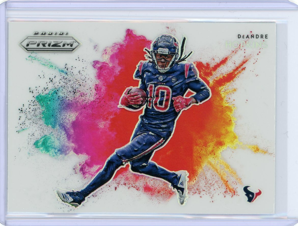 2019 Panini Prizm Football Color Blast #CB-DH Deandre Hopkins