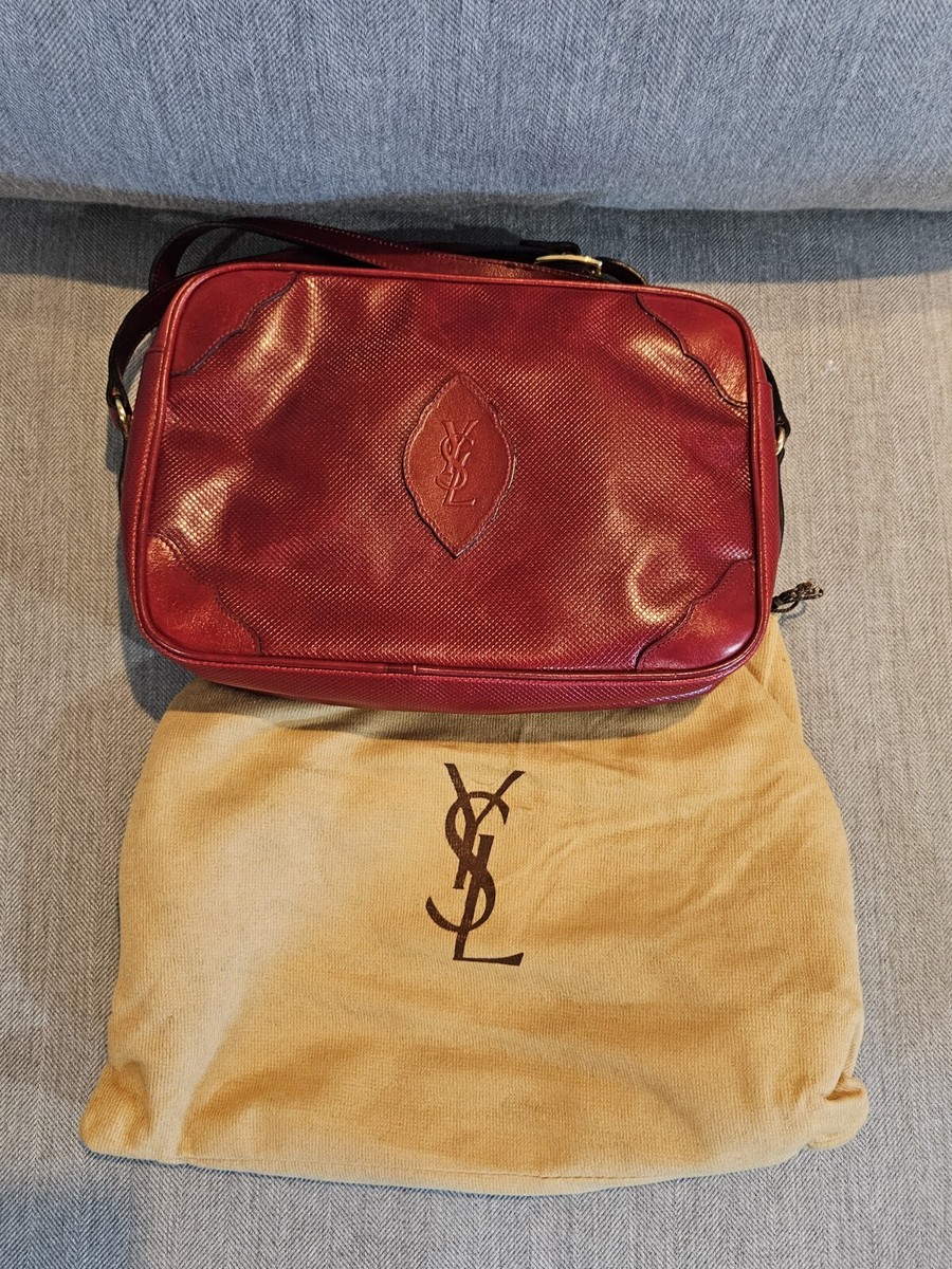 タグ付き　YSL ヴィンテージバッグ EUC Vintage 60's Yves Saint Laurent YSL Safari Collection
