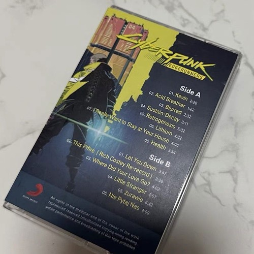 Tape Cyberpunk Edgerunners Soundtrack Cyberpunk Edge Walker, Undismantled - Picture 2 of 5