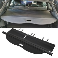 Rear Security Black Cargo Cover Shade For 14-19 Toyota Highlander Retractable