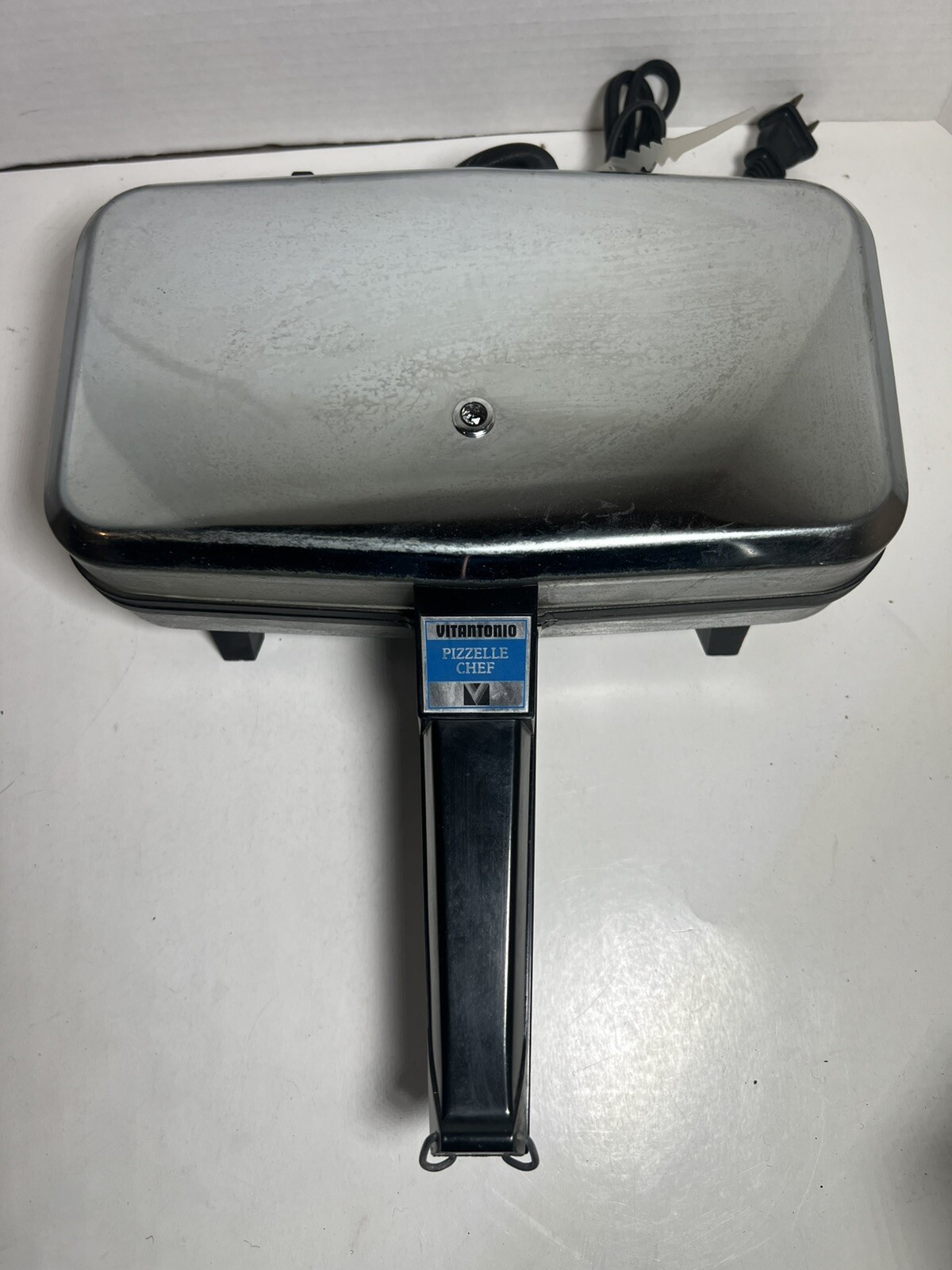 Vtg Vitantonio Pizzelle Chef 300 Italian Cookie Maker Baker USA Tested/Works