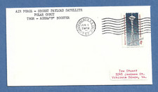 AIR FORCE SECRET PAYLOAD THOR AGENA B BOOSTER JUN 1,1962 VAFB  SPACE COVER  NASA