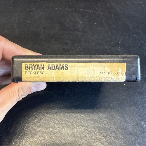 BRYAN ADAMS ~ 'Reckless' • 8 Track Tape (1984- COLUMBIA HOUSE) WORKS - Picture 2 of 5