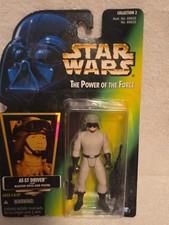 Star Wars POTF Power of the Force1 996 Kenner AT-ST Driver Action Figure New