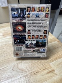 Street Fighter: The Movie Sega Saturn Game COMPLETE Disc+Case+Manual+Reg. Card