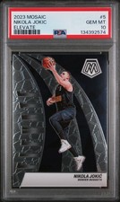 2023 PANINI MOSAIC ELEVATE #5 NIKOLA JOKIC PSA 10