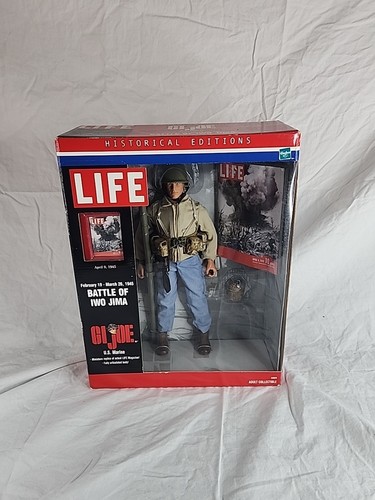 GI Joe U.S. Marine Battle of Iwo Jima Time Magazine Historic Edition. O2