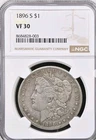 1896-S Morgan Silver Dollar NGC VF30 Bx 1 34